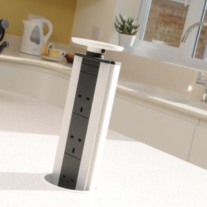 Evoline-Po-up-Socket-in-Mistral-Worktop