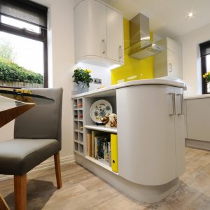 Two-tone-painted-kitchen-in-dove-grey