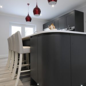 Matt-Graphite-Island-with-Corian-Worksurface-in-Designer-White