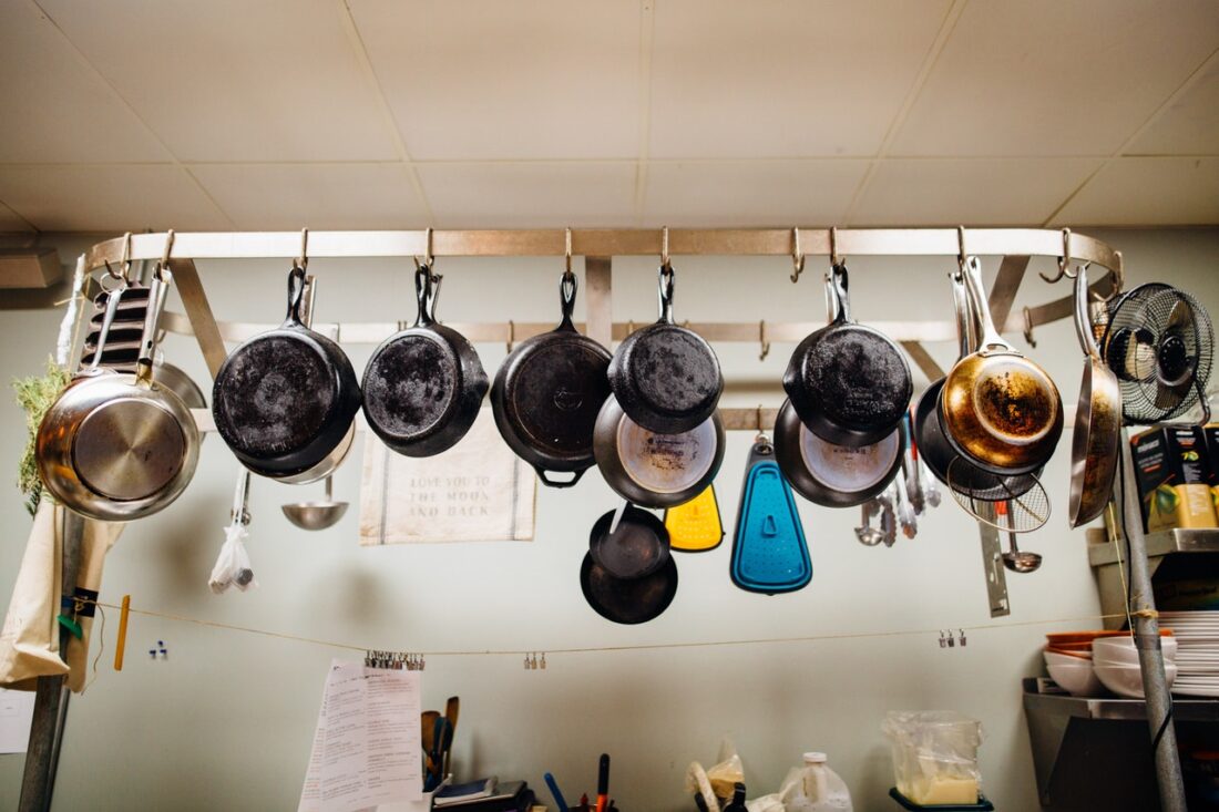 Organizing Pots and Pans in a Corner Cabinet - Smallish Home